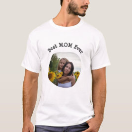 Bästa MAMMA någonsin Ladda upp ditt kvadratfamiljf T Shirt