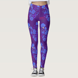 bästa mamma någonsin lila leggings
