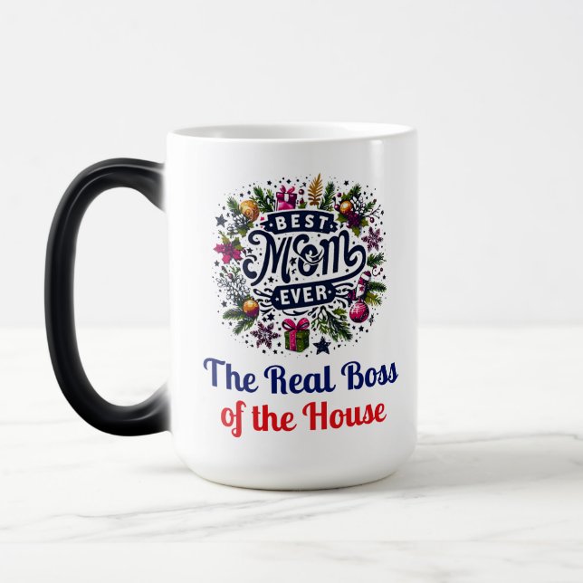 Bästa mamma någonsin magisk mugg (Vänster)