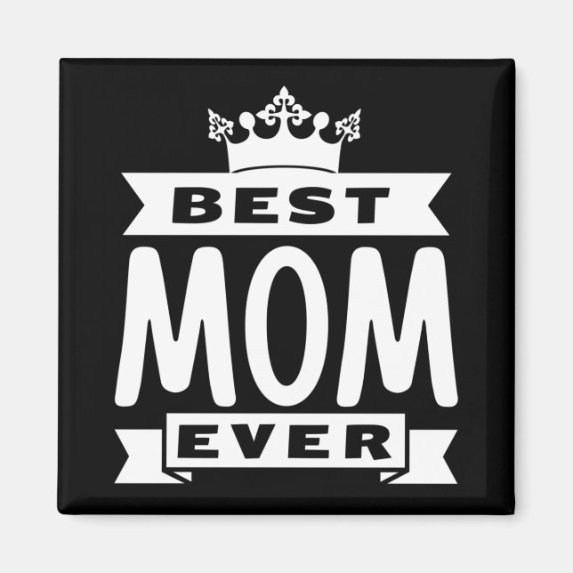 Bästa Mamma någonsin Magnet (Framsidan)
