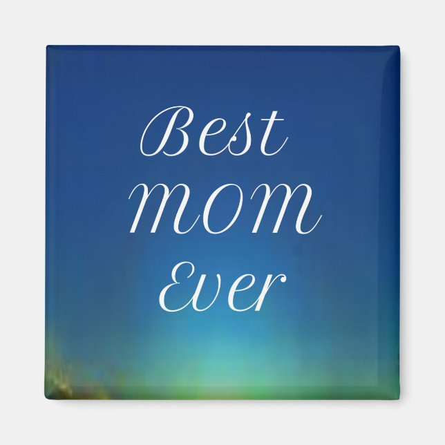 Bästa Mamma någonsin-magnet Magnet (Framsidan)