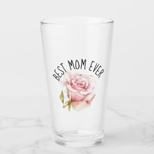 Bästa Mamma någonsin-mall Glaskopp