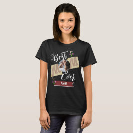 Bästa mamma någonsin, mamma och baby, en fotofamil t shirt