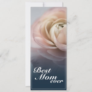 Bästa Mamma någonsin med Big Rosa ros