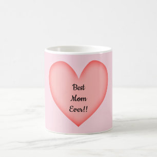 Bästa Mamma någonsin med hjärta Kaffemugg