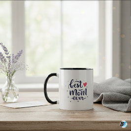 Bästa Mamma någonsin med Mamma-foto, Mors dag-gåvo Mugg