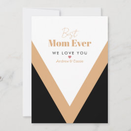 Bästa mamma någonsin meddelande