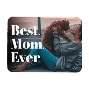 Bästa Mamma någonsin Modern Anpassningsbar Magnet