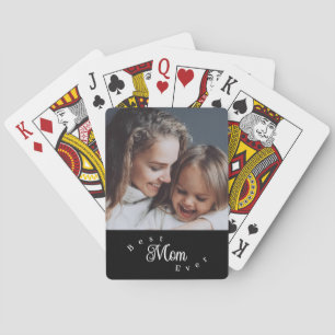 Bästa mamma någonsin Modern Enkel Casinokort