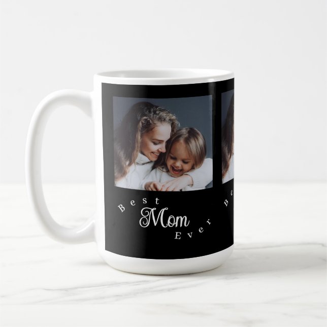 Bästa mamma någonsin Modern Enkel Kaffemugg (Vänster)