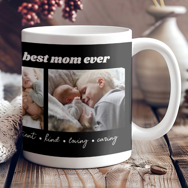 Bästa Mamma någonsin Modern Mamma Kaffemugg (Skapare uppladdad)