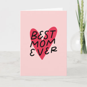 Bästa Mamma någonsin Modern Mor för att hantera hj Kort