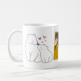 Bästa Mamma någonsin Modern Photo Mamma Bear Mors Kaffemugg