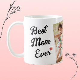 Bästa Mamma någonsin - moderna fotokaffe Mugg