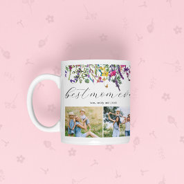 Bästa Mamma någonsin moderna fyra foto Kaffemugg