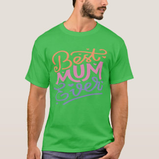 Bästa mamma någonsin Mor Day-familjen T Shirt
