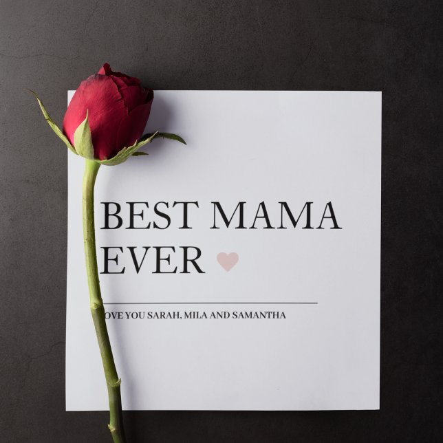 Bästa Mamma någonsin | MORS DAG (Skapare uppladdad)