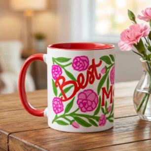 Bästa mamma någonsin Mors dag 11 oz Mugg