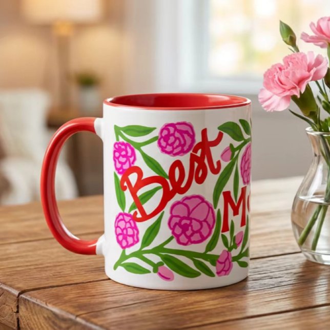 Bästa mamma någonsin Mors dag 11 oz Mugg (Skapare uppladdad)