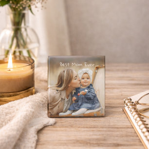 Bästa mamma någonsin Mors dag anpassad bild Magnet