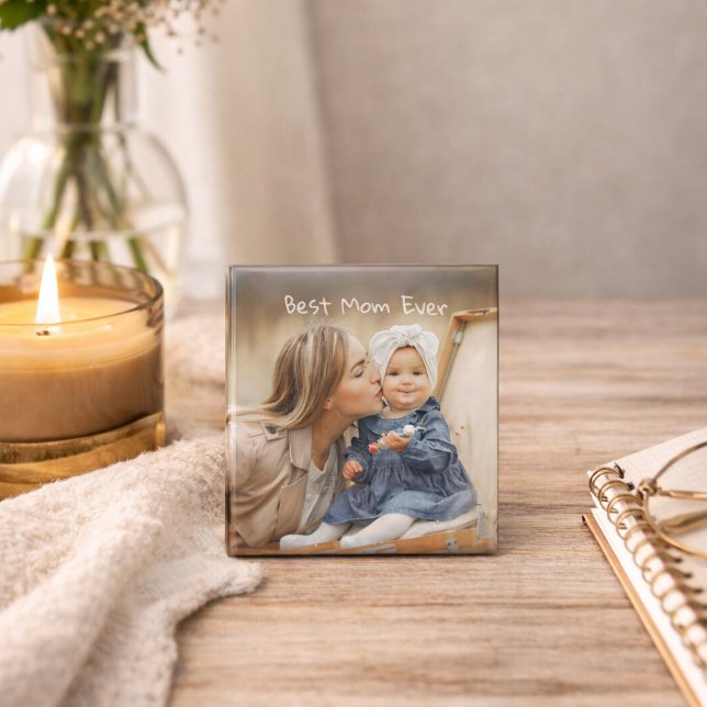 Bästa mamma någonsin Mors dag anpassad bild Magnet (Skapare uppladdad)