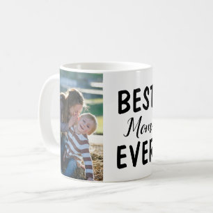 Bästa mamma någonsin, mors dag anpassad fotomugg, kaffemugg