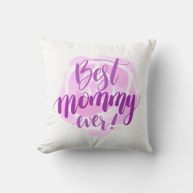Bästa Mamma någonsin Mors dag| Dekorativ kudde (Framsida)