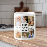Bästa Mamma någonsin - Mors dag fotokollage Kaffemugg<br><div class="desc">Fira din mamma med "Bästa Mamma någonsin" Mors dag Photo Collage Coffee Mugg. Personlig mugg har ett vackert arrangerat kollage av omhuldade foton, speciella ögonblick och minnen. Det hjärtliga budskapet "Bästa Mamma någonsin" ger en trevlig beröring. Det är både mikrovågsugn och diskmaskin säkert och det är bekvämt och hållbart. Den...</div>