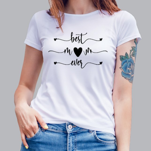 Bästa Mamma någonsin Mors dag Gift T-shirt (Skapare uppladdad)