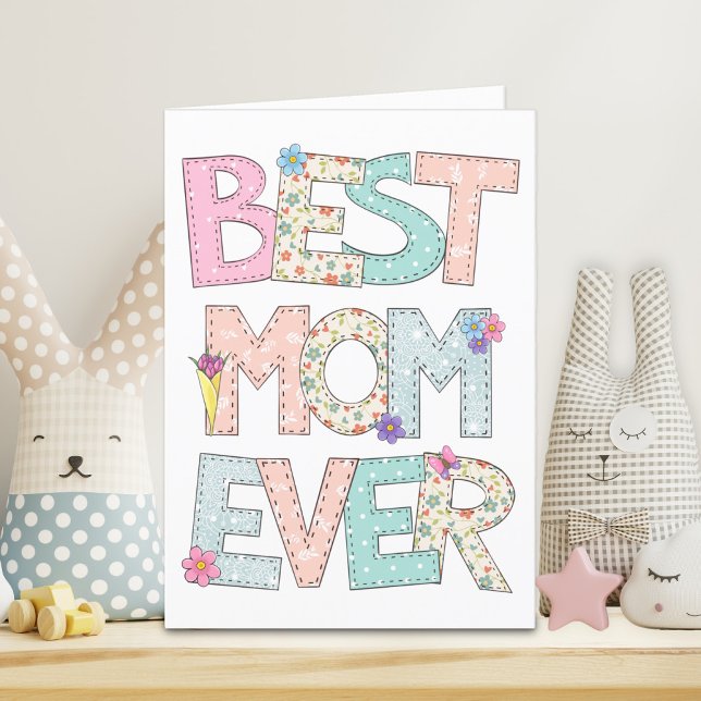 Bästa Mamma någonsin Mors dag Helgkort (Skapare uppladdad)