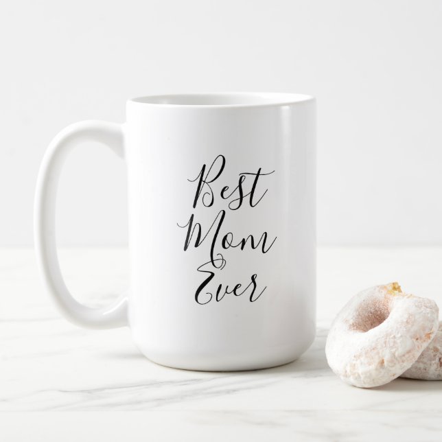 Bästa mamma någonsin | Mors dag Kaffemugg (Med munk)