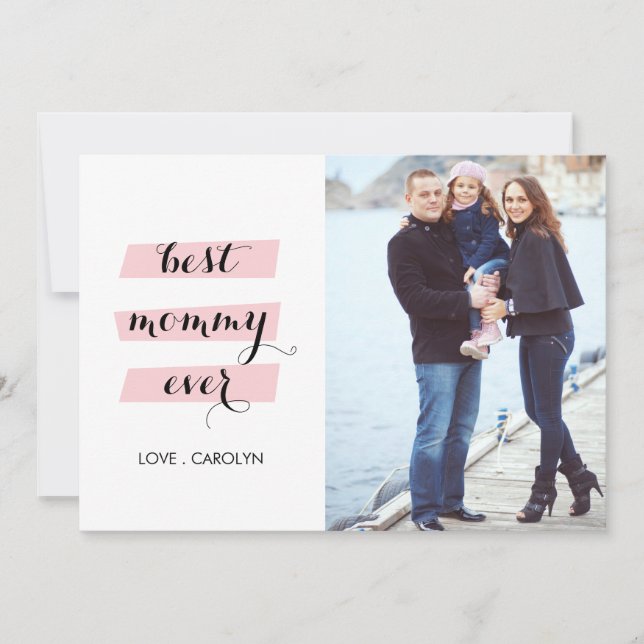 Bästa Mamma någonsin-Mors dag-kort Kort (Framsida)