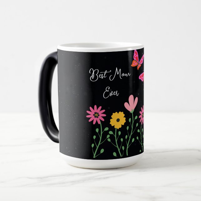 Bästa mamma någonsin, Mors dag  Magisk Mugg (Framsida vänster)