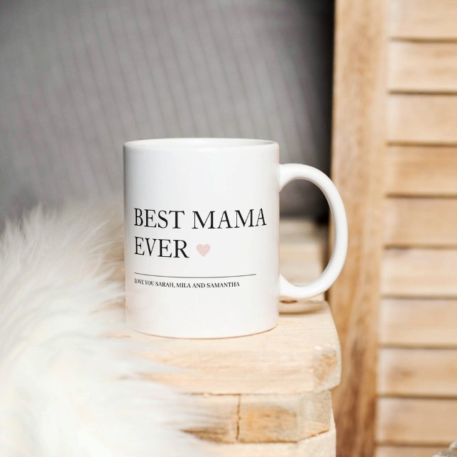 Bästa Mamma någonsin | MORS DAG Mugg (Skapare uppladdad)