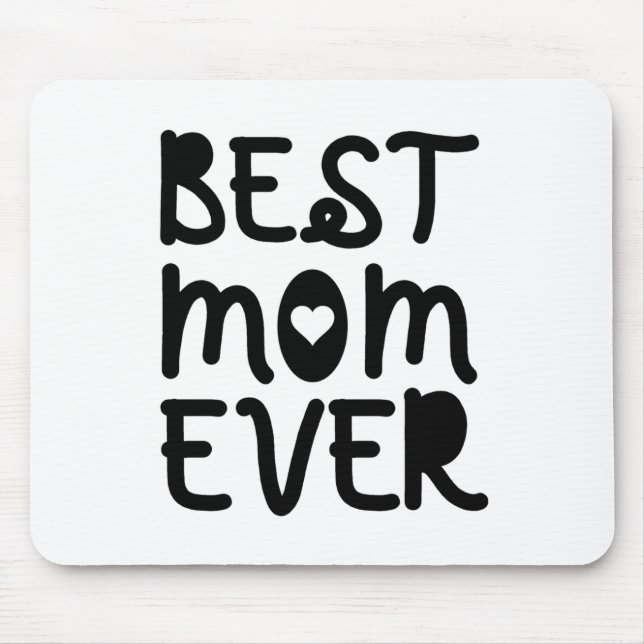 Bästa Mamma någonsin Mors dag Musmatta (Framsidan)