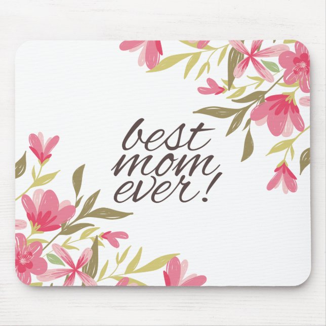 Bästa Mamma någonsin Mors dag | Musmatta (Framsidan)