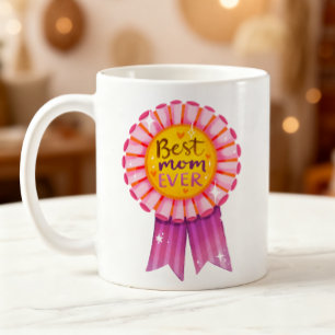 Bästa mamma någonsin Mors dag present Roligt Moder Kaffemugg