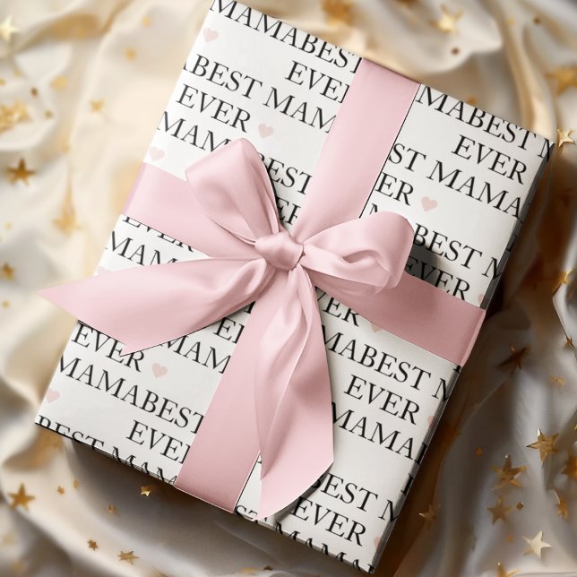 Bästa Mamma någonsin | MORS DAG Presentpapper (Skapare uppladdad)