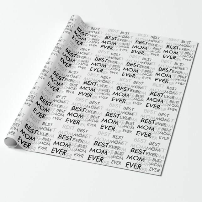 Bästa Mamma någonsin Mors dag Presentpapper (Utrullad)
