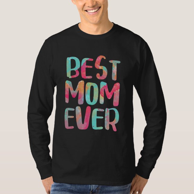 Bästa Mamma någonsin Mors dag T Shirt (Framsida)
