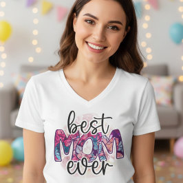 Bästa mamma någonsin, mors dag t shirt