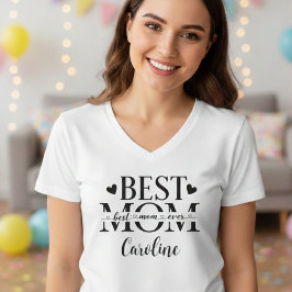 Bästa mamma någonsin, mors dag t shirt