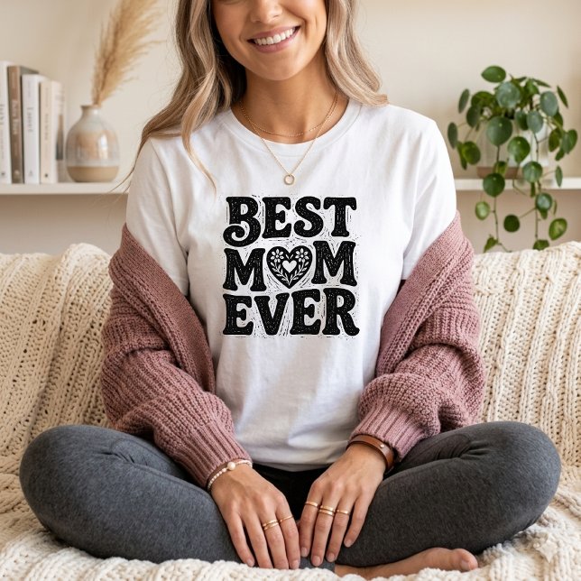 Bästa mamma någonsin mors dag t-shirt (Skapare uppladdad)