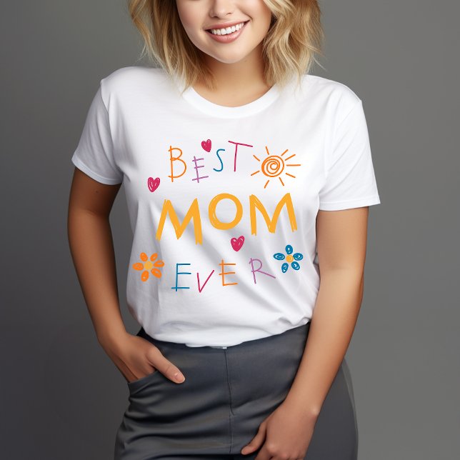 Bästa Mamma någonsin Mors dag T Shirt (Skapare uppladdad)