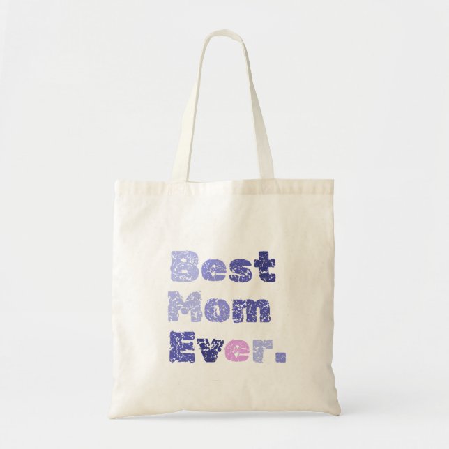 Bästa Mamma någonsin Mors dag Tygkasse (Framsidan)