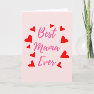 Bästa mamma någonsin - Morsdagskort Kort