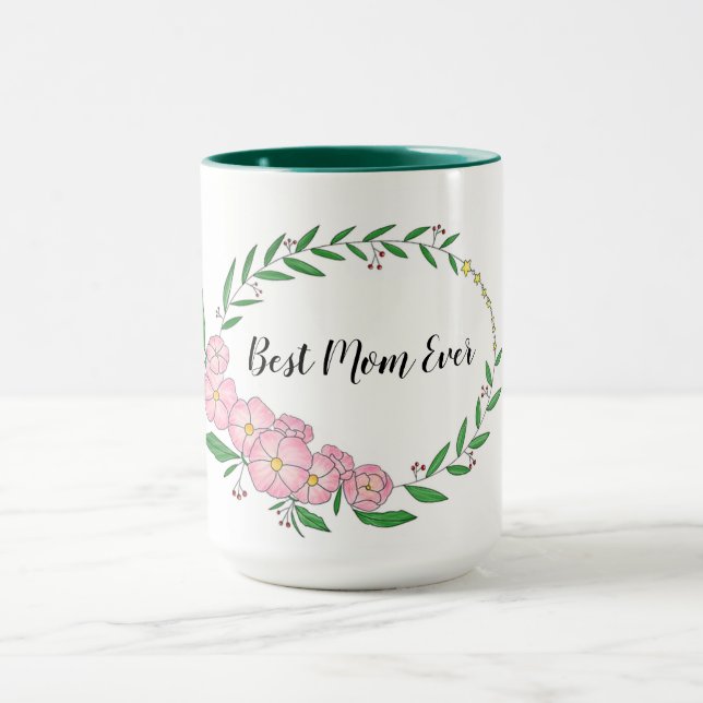 Bästa Mamma någonsin Mugg (Center)