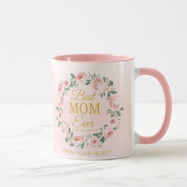 Bästa Mamma någonsin Mugg - Mor Dag Gift (Höger)