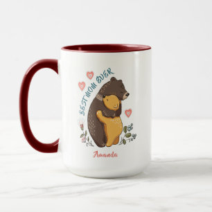 Bästa mamma någonsin Mugg, personlig mors dag-gåva Mugg