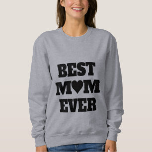 Bästa Mamma någonsin Mysiga kvinnoSweatshirts T Shirt